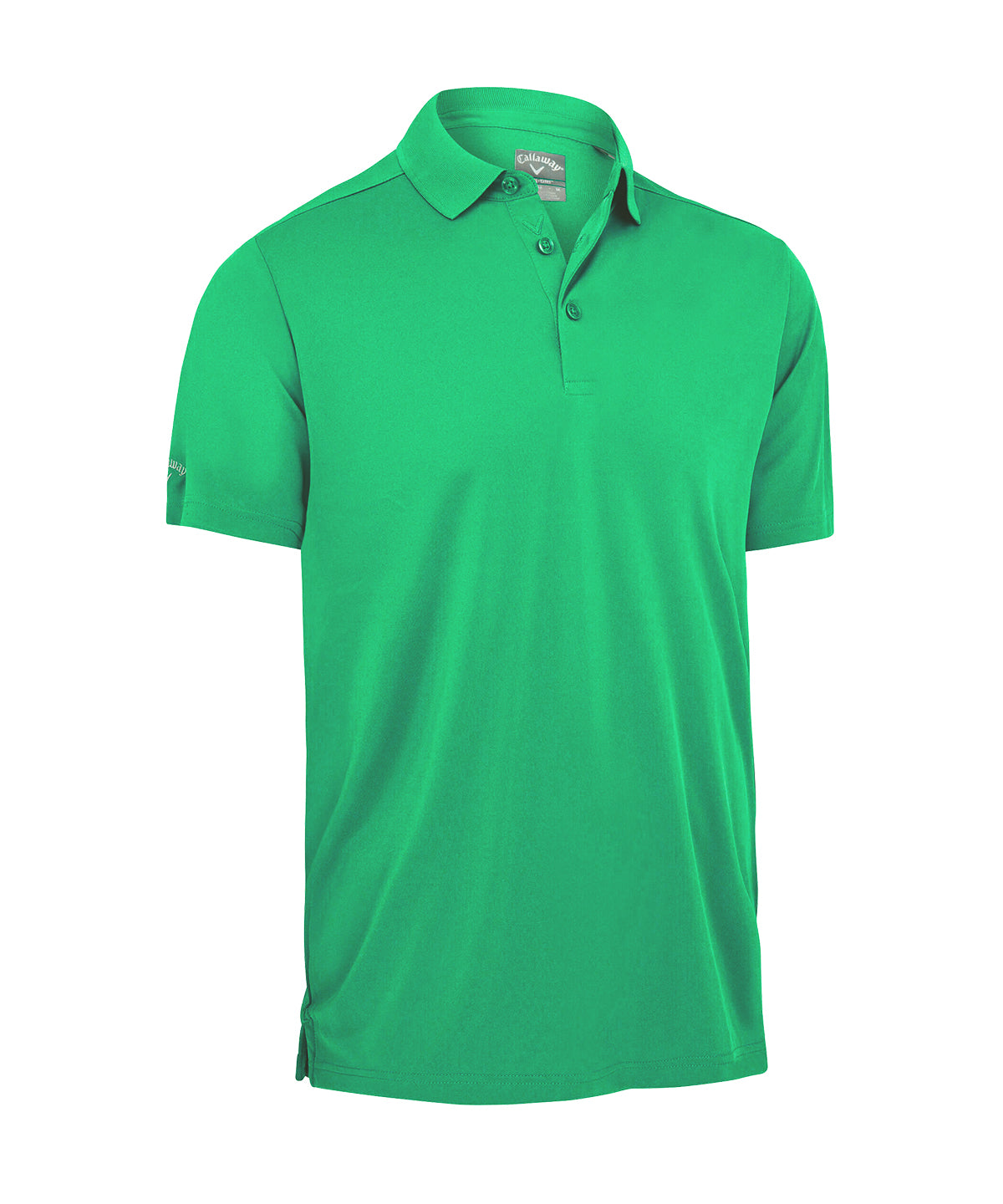 Callaway Tournament polo in Holly Green, front view