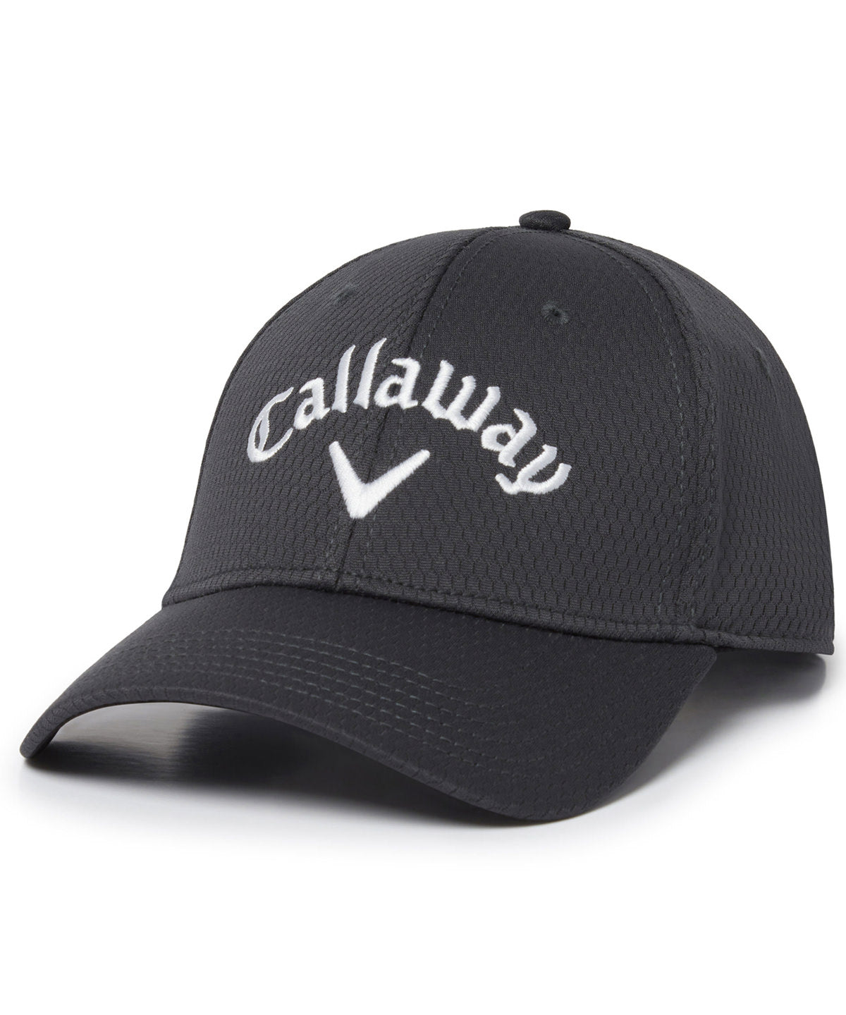 Callaway Side-crested cap in Black, front view
