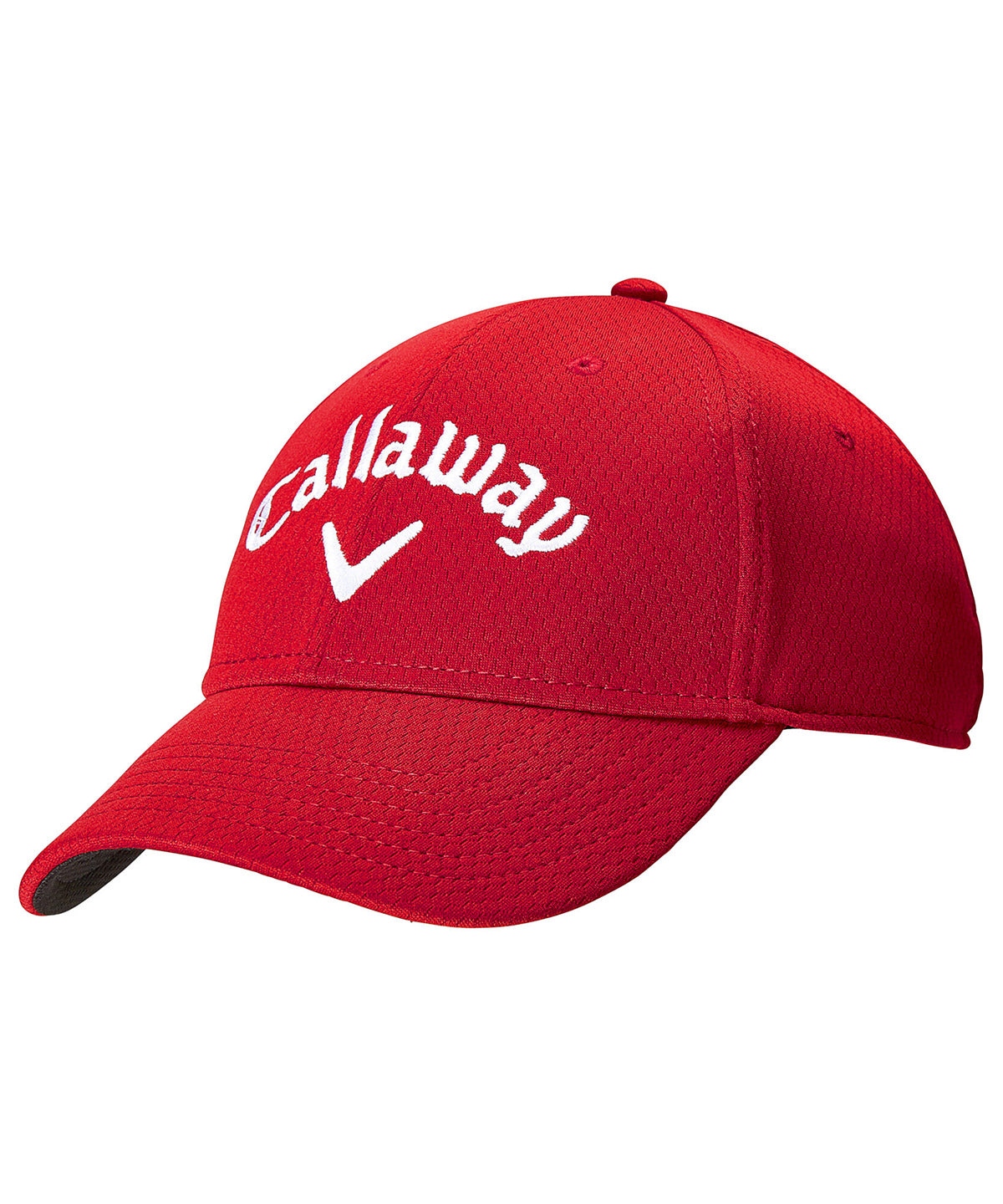 Callaway Side-crested cap in Red, front view