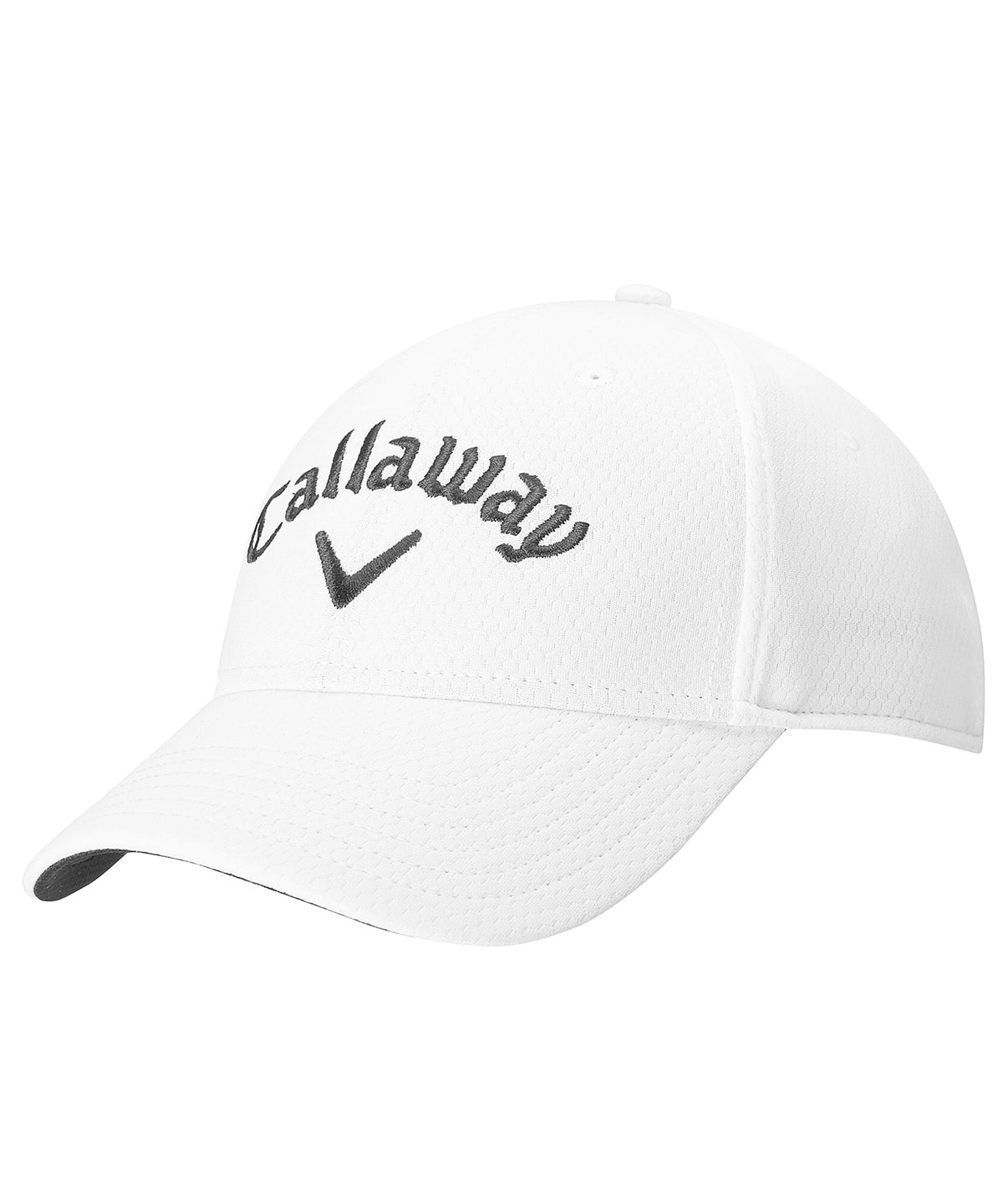 Callaway Side-crested cap in White, front view
