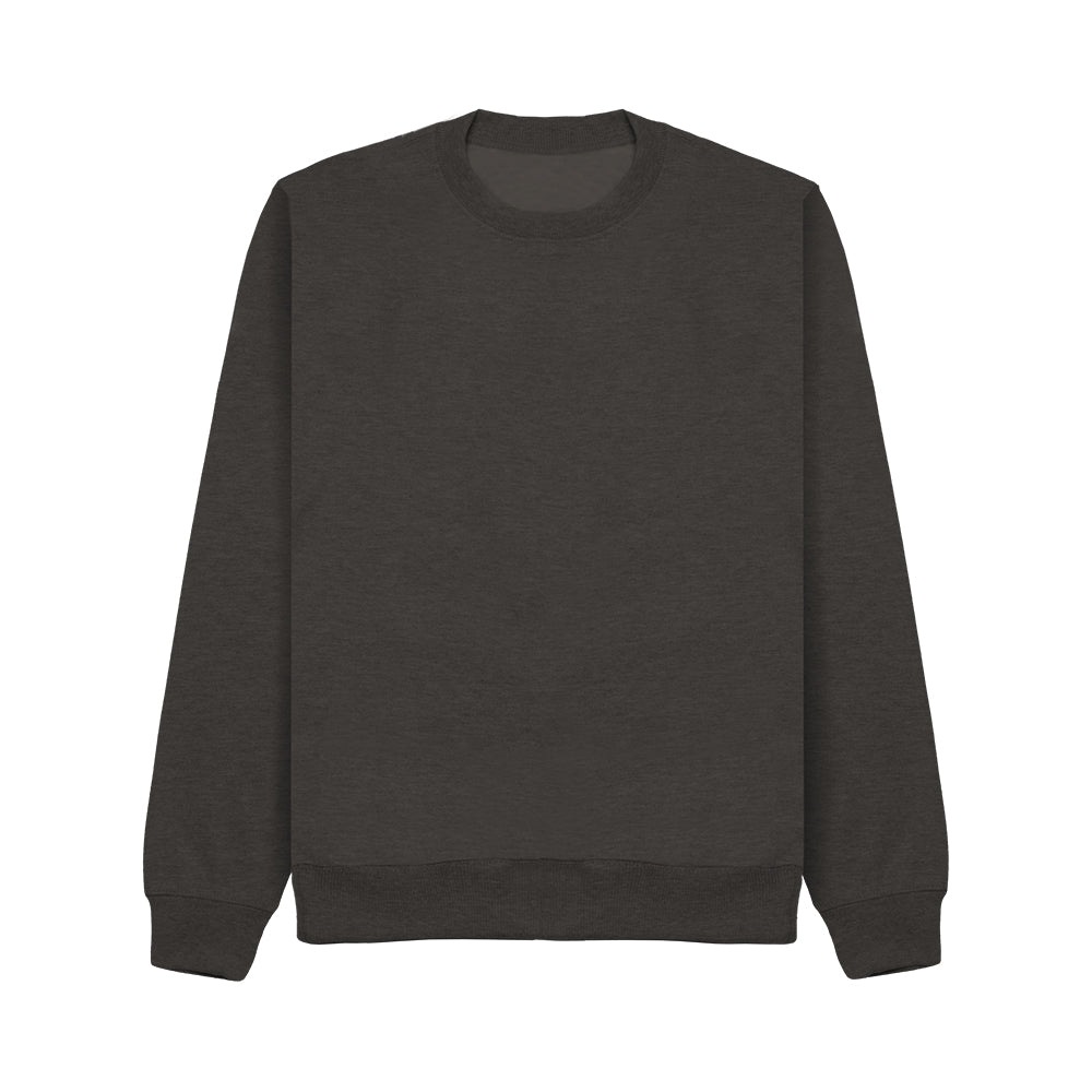 Cotton Ridge CR03 Solar Comfort Cut Sweatshirt in Charcoal Melange