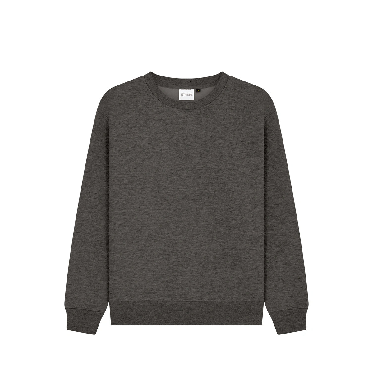 Cotton Ridge CR03_v2.0 Comfort Cut Sweatshirt in Charcoal Melange