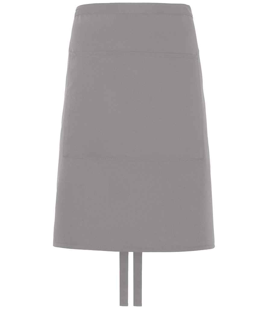 Dennys Polyester Waist Apron with Pocket in Griffin, front view