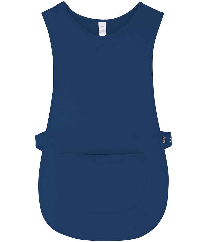 Dennys Tabard with Pocket in Navy, front view