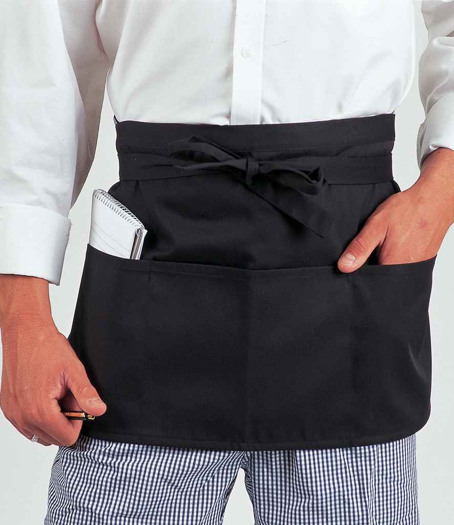 Dennys Money Pocket Apron in Black
