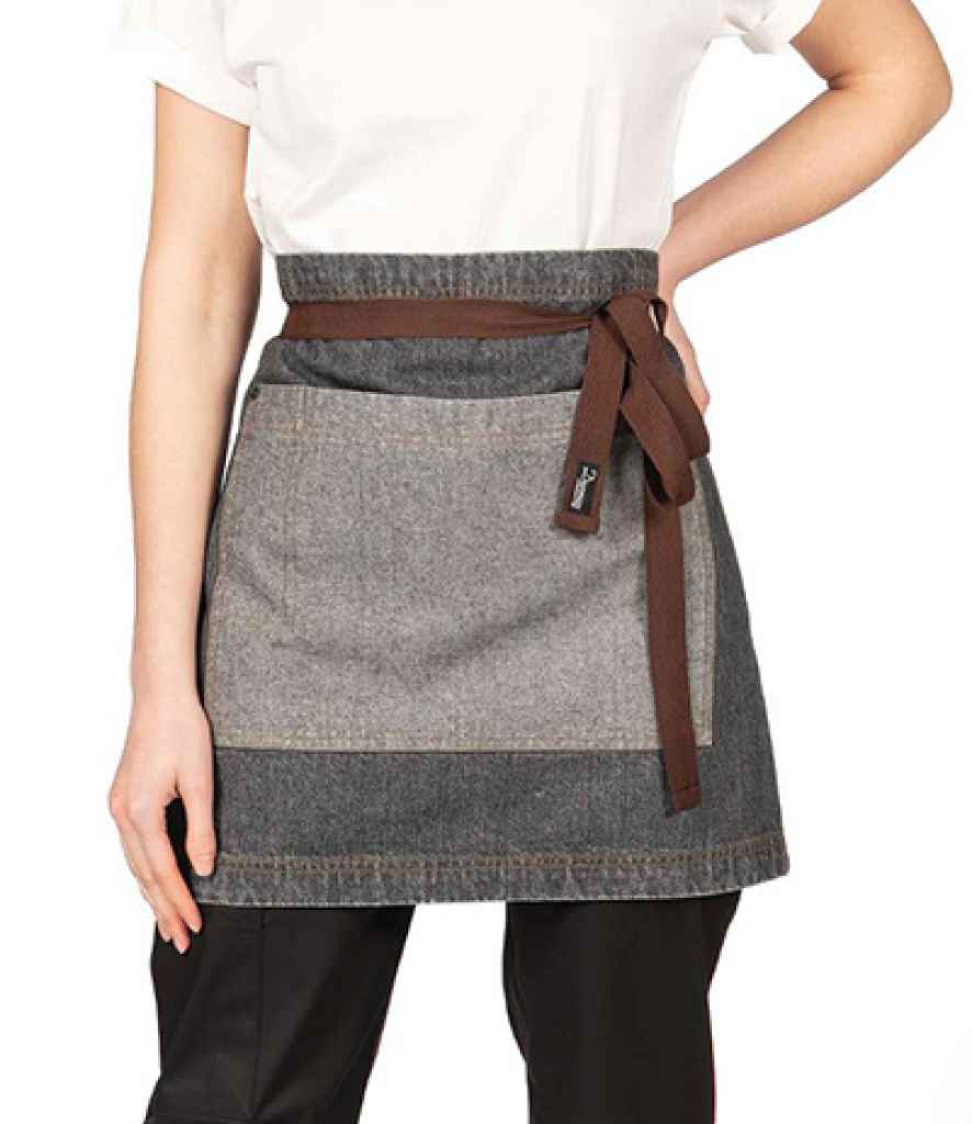 Dennys Denim Waist Apron in Black Denim