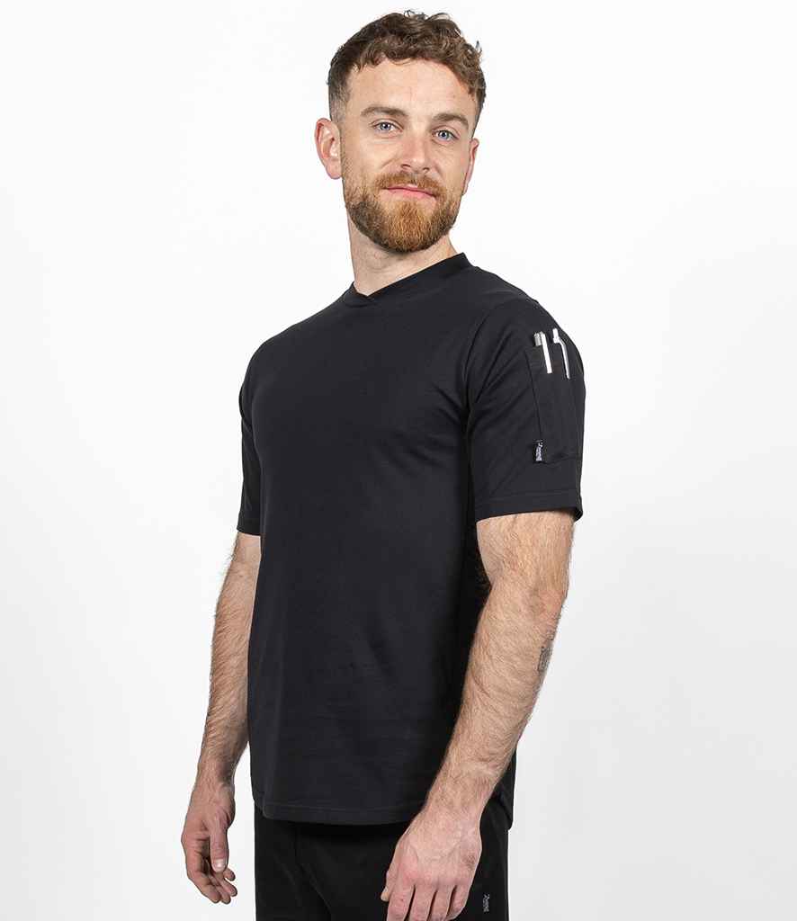 Dennys StayCool Chef T-Shirt in Black