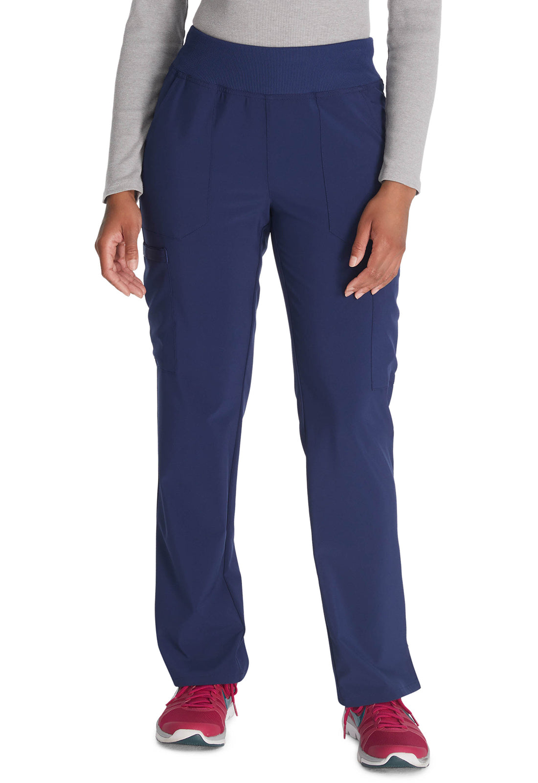 Dickies DKE005 Natural Rise Tapered Leg Pull-on Pant - Navy (front)