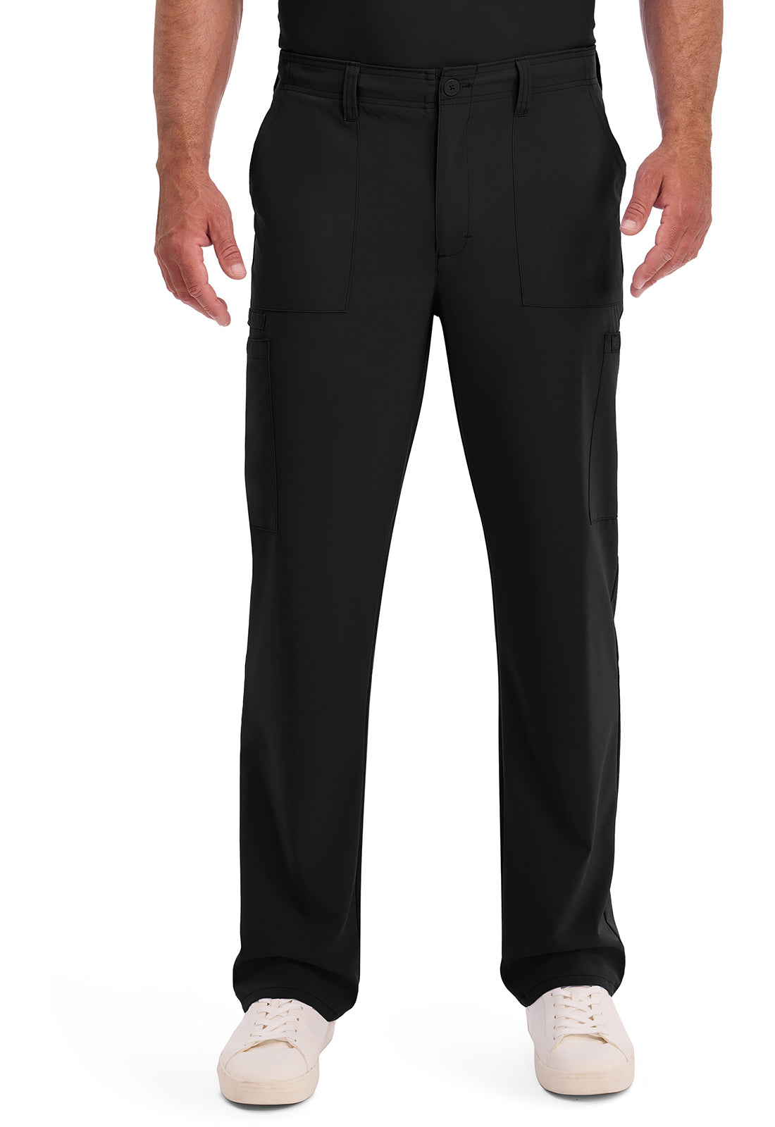 Dickies DKE015 Men's Natural Rise Drawstring Pant - Black (front)