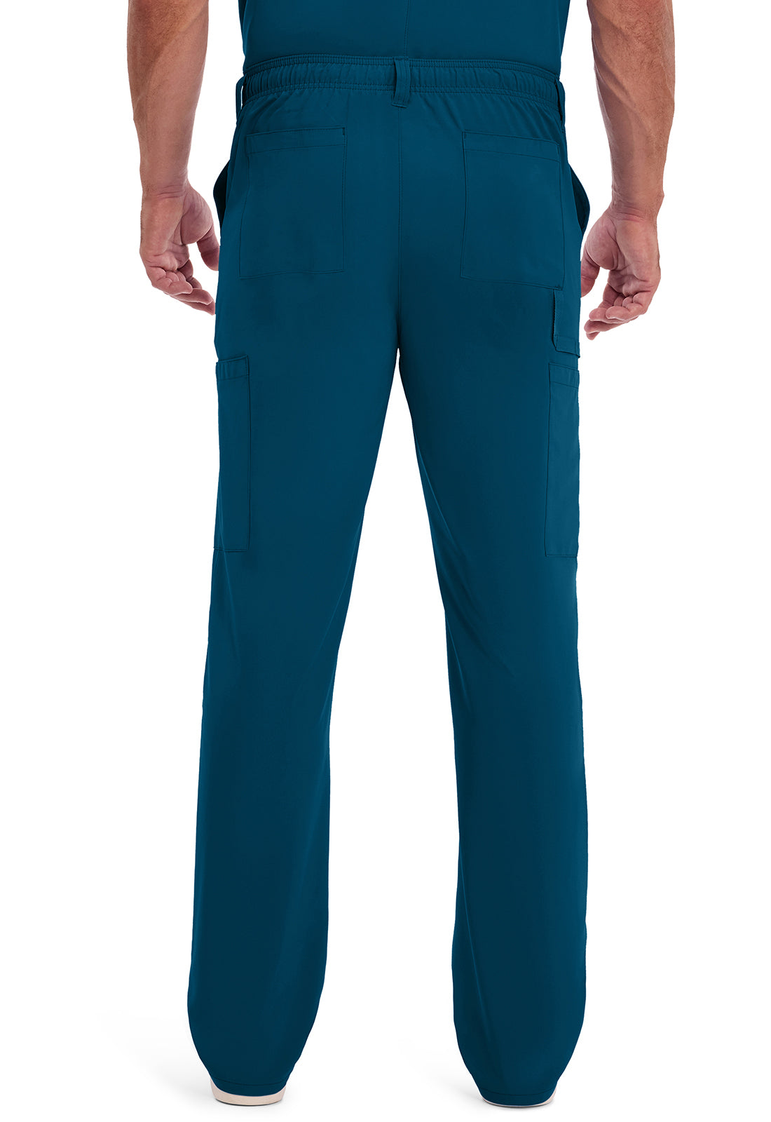 Dickies DKE015 Men's Natural Rise Drawstring Pant - Caribbean Blue (back)