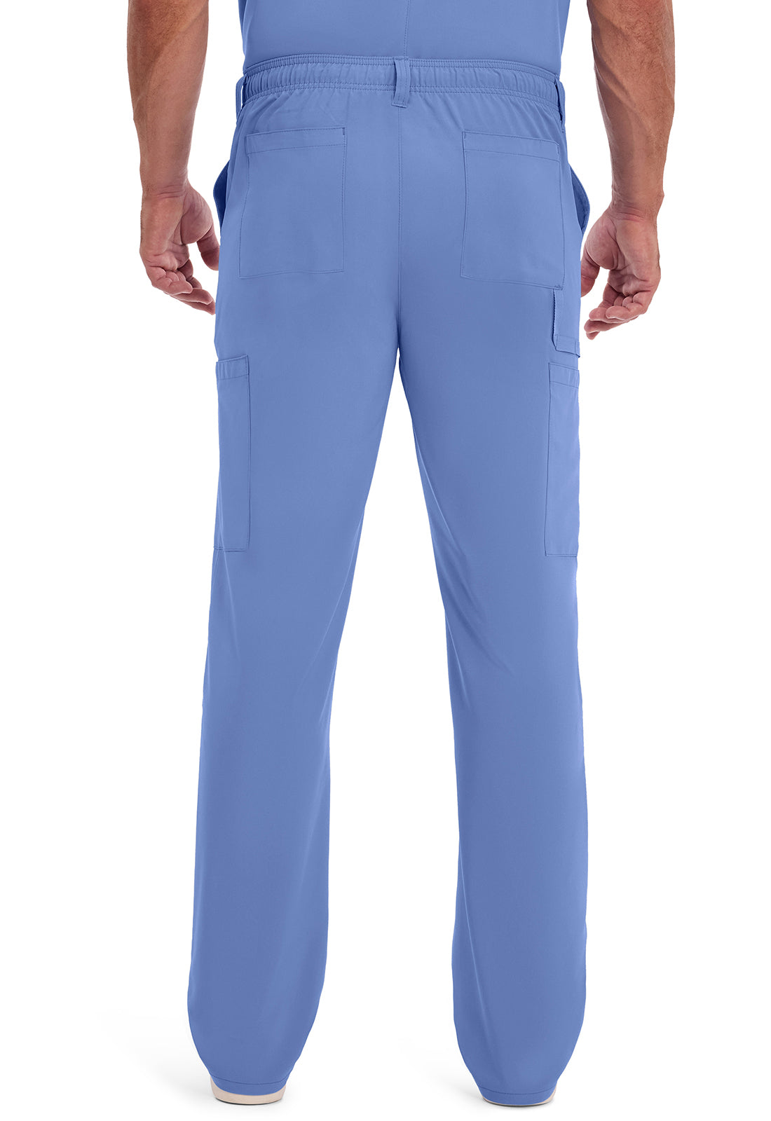 Dickies DKE015 Men's Natural Rise Drawstring Pant - Ciel (back)