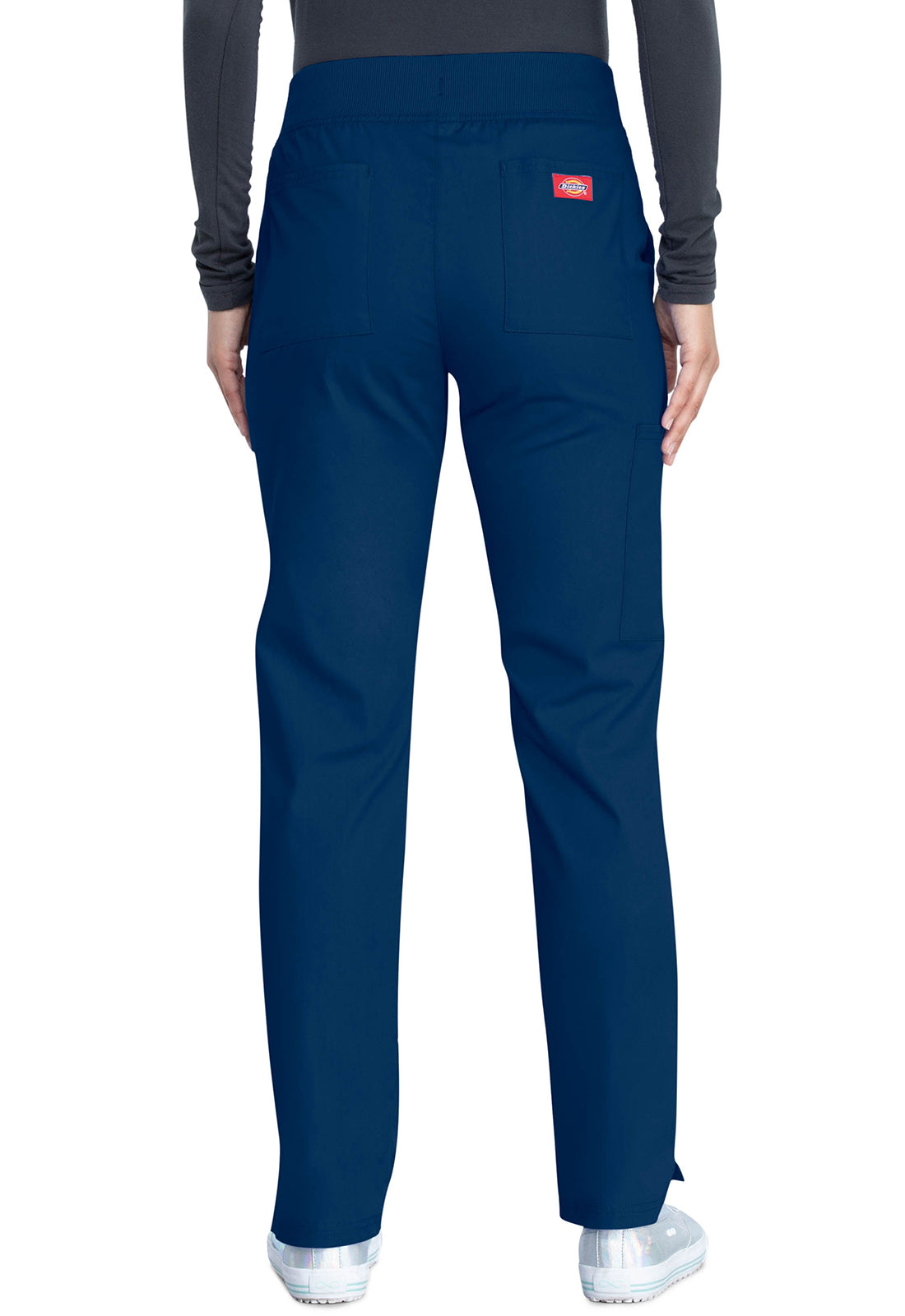 Dickies DKE125 Mid Rise Tapered Leg Pull-on Pant - Navy (back)