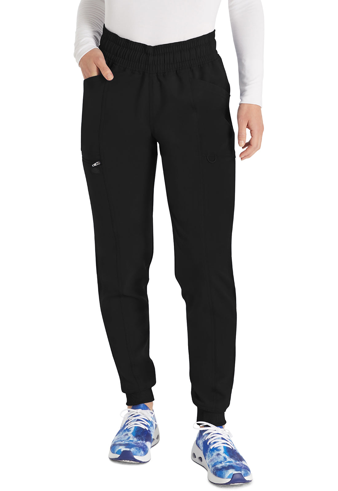 Dickies DKE155 Drawstring Jogger - Black (front)