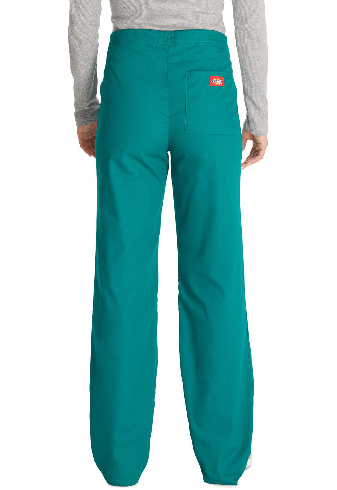 Dickies DKE83006 Unisex Drawstring Pant - Hunter Green (back)