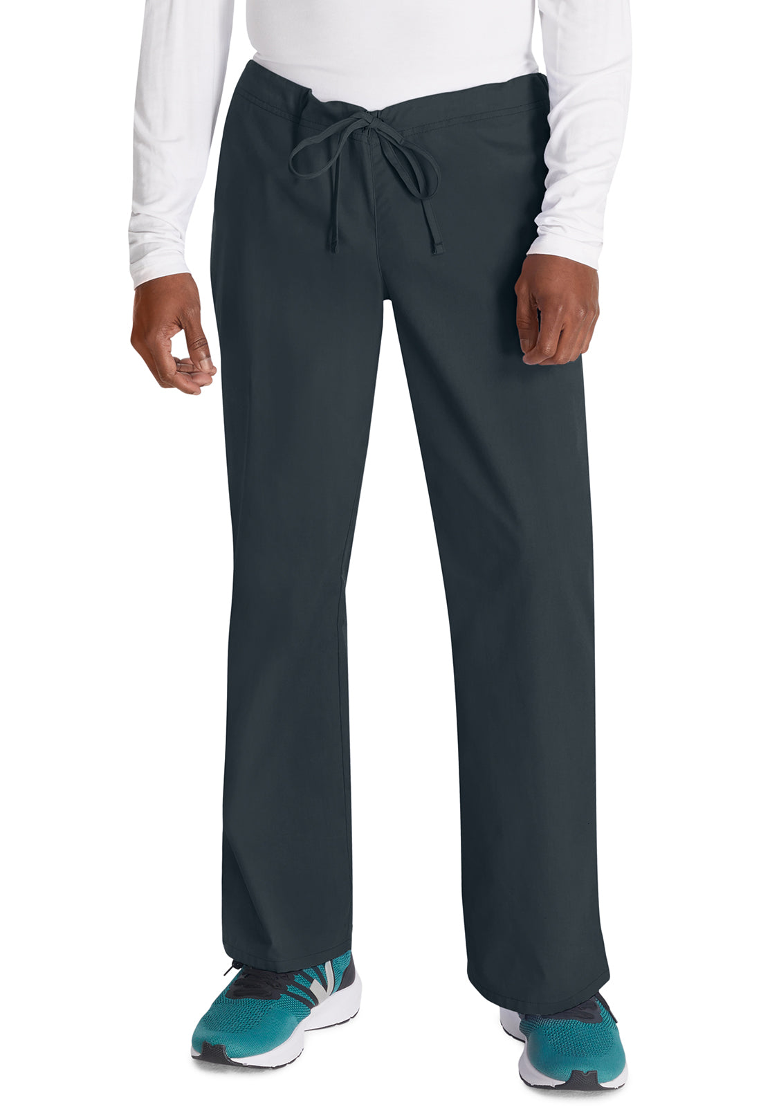 Dickies DKE83006 Unisex Drawstring Pant - Pewter (front)