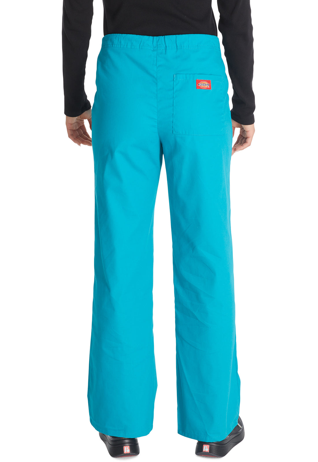 Dickies DKE83006 Unisex Drawstring Pant - Teal Blue (back)