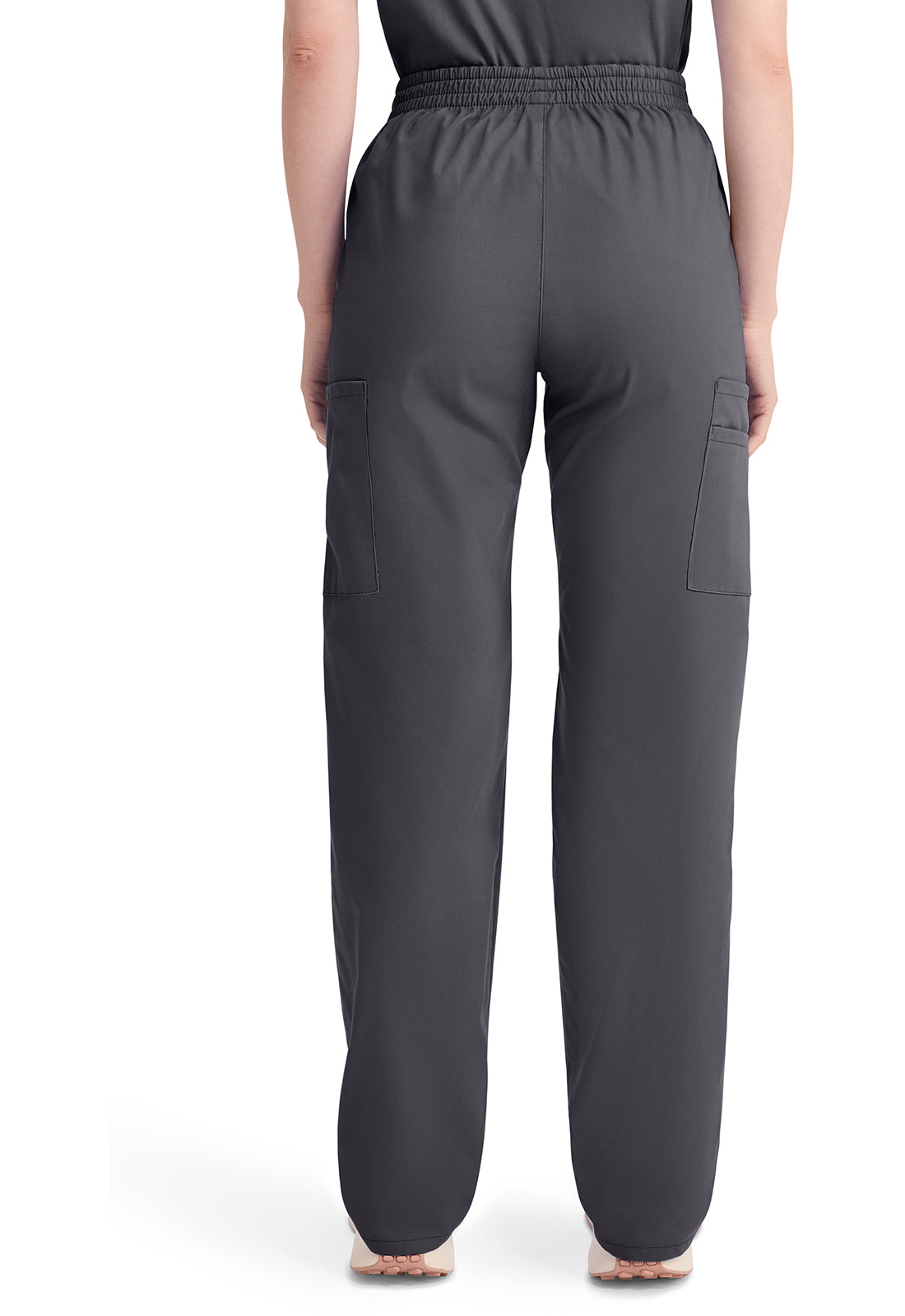 Dickies DKE86106 Natural Rise Tapered Leg Pull-on Pant - Pewter (back)