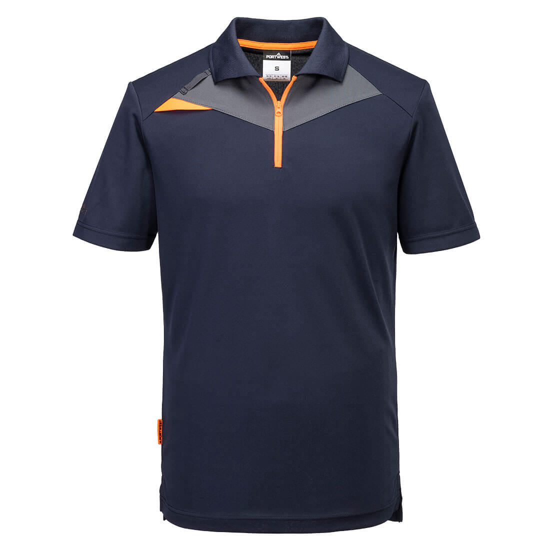 Portwest DX4 Polo Shirt S/S in Navy, image 7