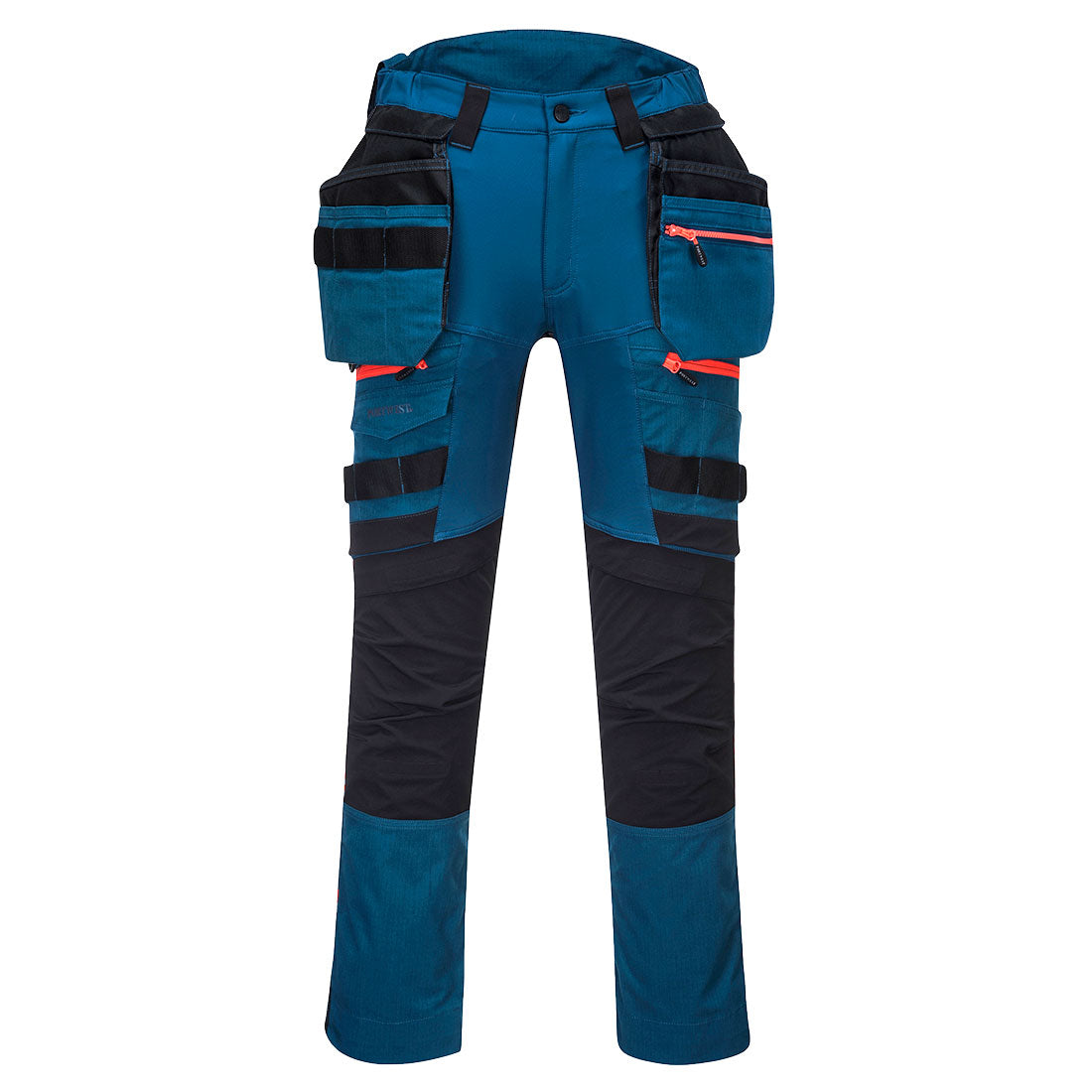 Portwest DX4 Detachable Holster Pocket Trousers in Black Short, image 4