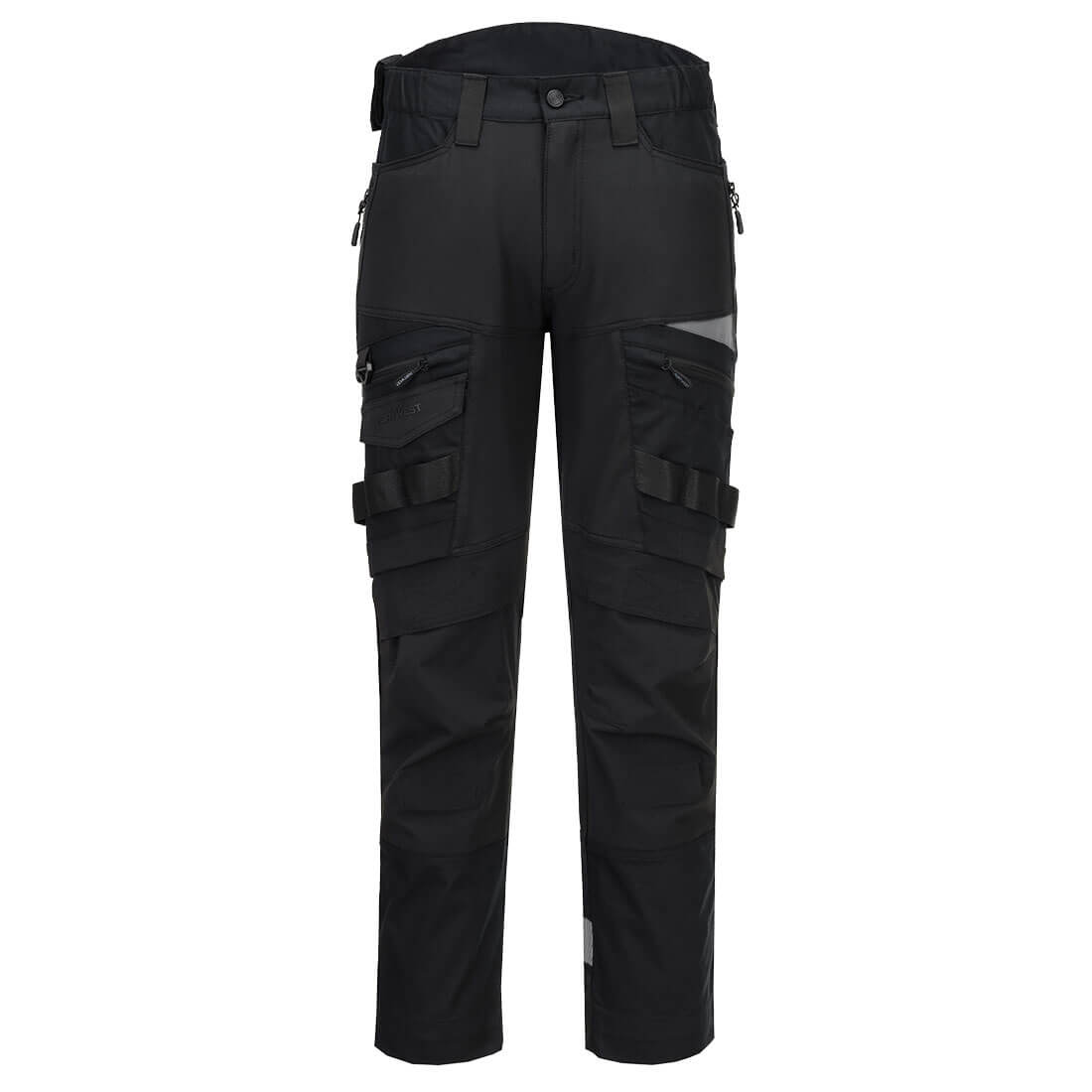 Portwest DX4 Work Trousers in Black Short, main product image