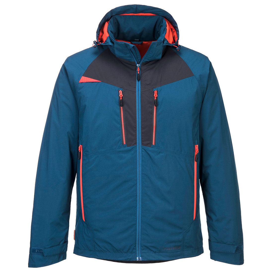 Portwest DX4 Winter Jacket in Metro Blue, image 3