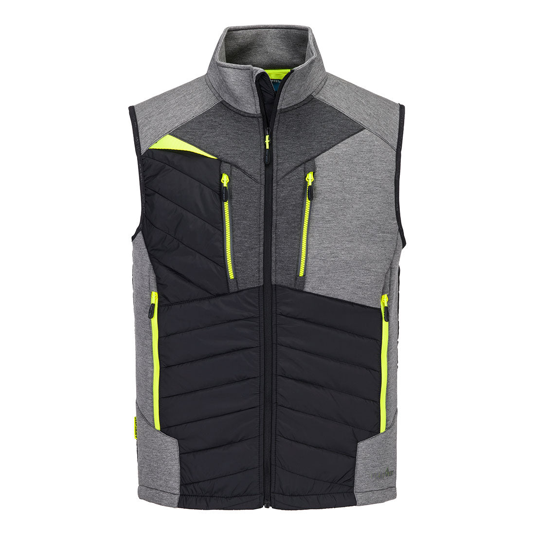Portwest DX4 Hybrid Baffle Gilet in Metal Grey, image 3
