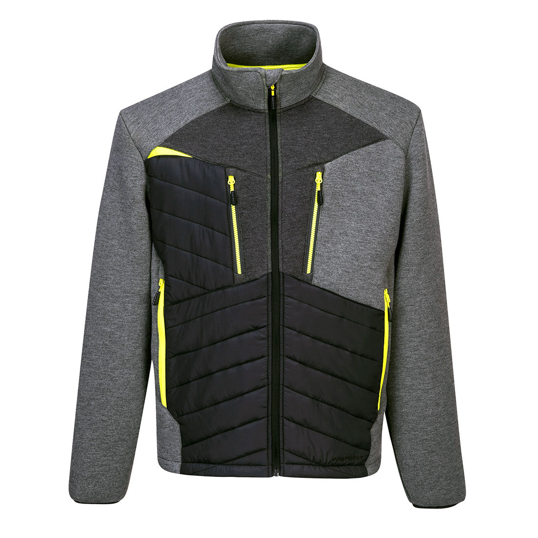 Portwest DX4 Hybrid Baffle Jacket in Metal Grey, image 2