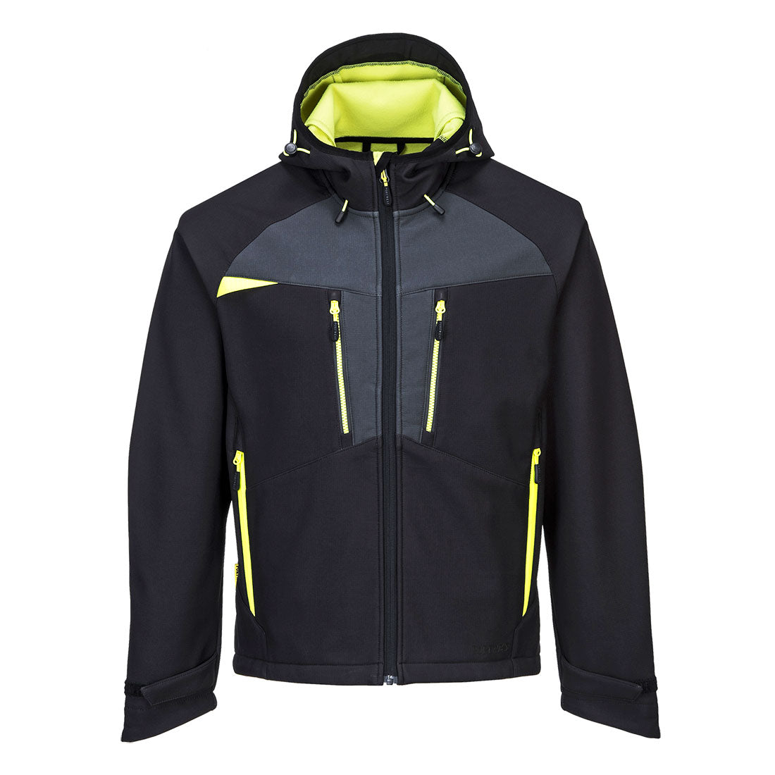 Portwest DX4 Hooded Softshell in Black, image 3