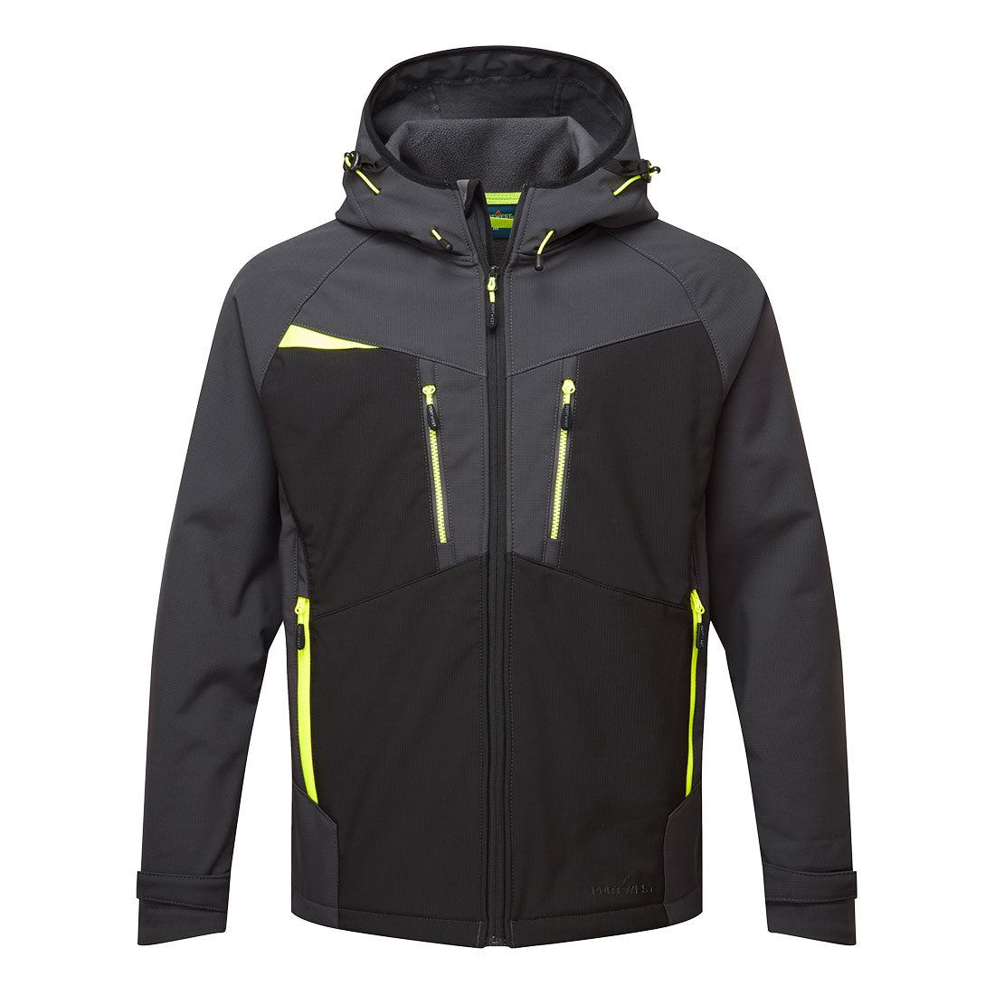 Portwest DX4 Hooded Softshell in Metal Grey, image 5