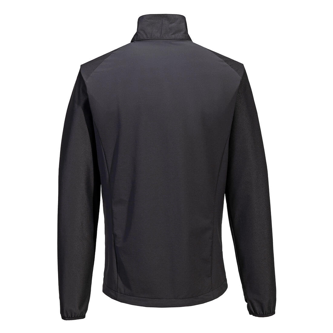 Portwest DX480 DX4 Lightweight Stretch Work Jacket in All Black, back view