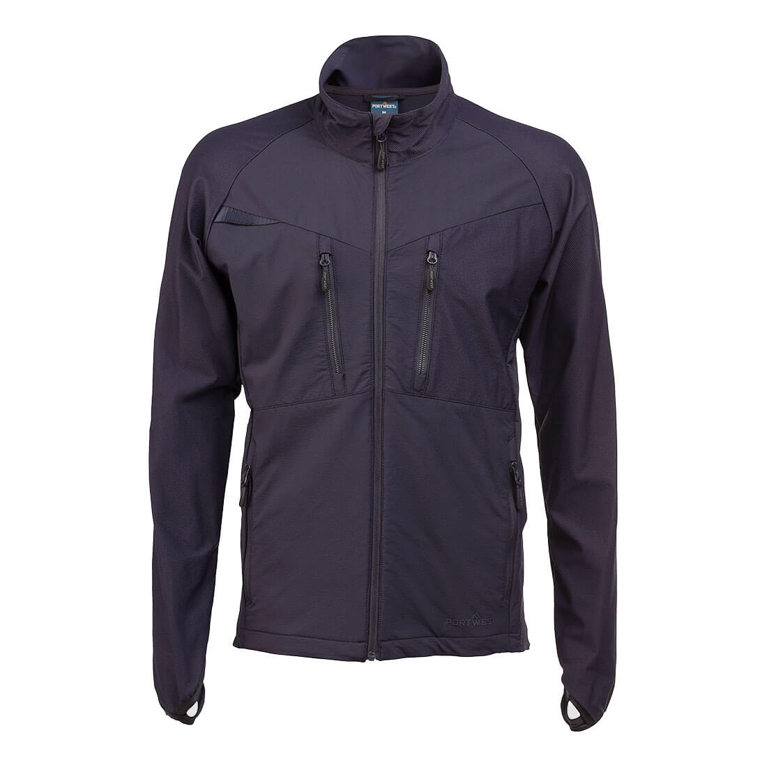 Portwest DX4 Lightweight Stretch Work Jacket in All Navy, image 2