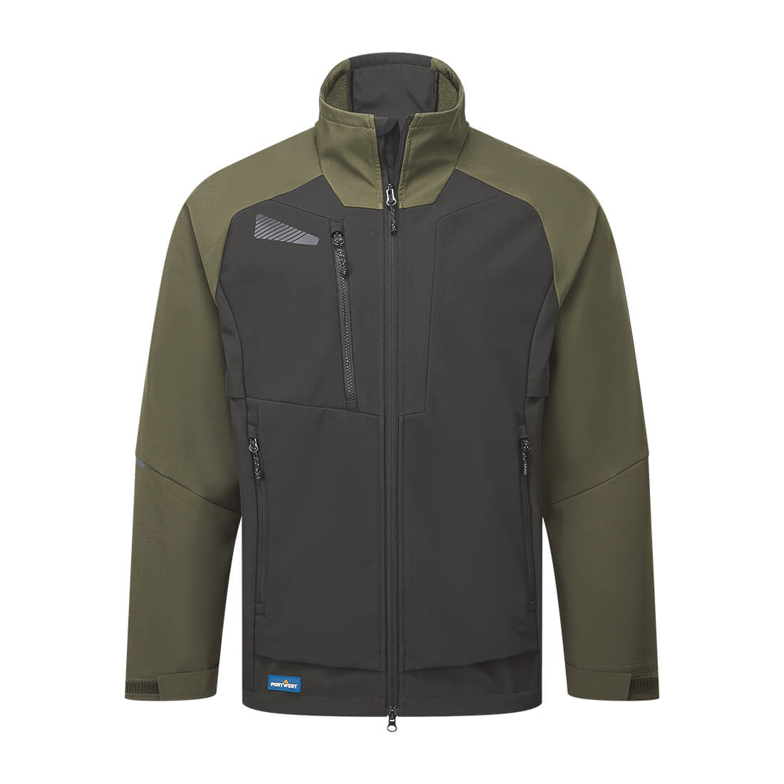 Portwest DX4 Evolution Softshell Jacket 3L in Forest Nights, image 2