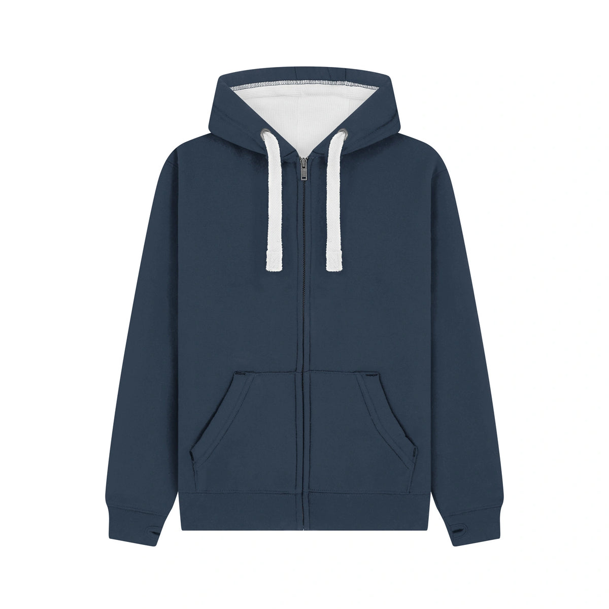 Cotton Ridge W81PF Comet Ultra Premium Zip Hoodie in Denim