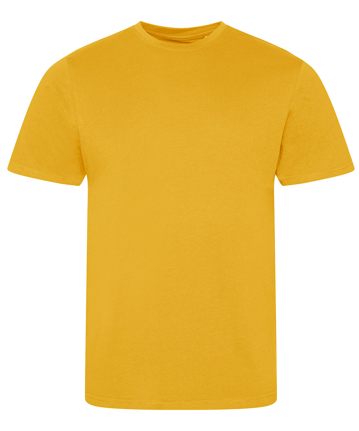 AWDis Ecologie Cascade organic tee in Mustard, front view