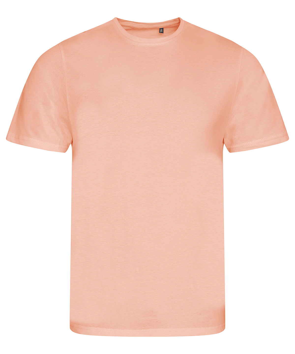 AWDis Ecologie Cascade organic tee in Soft Peach, front view