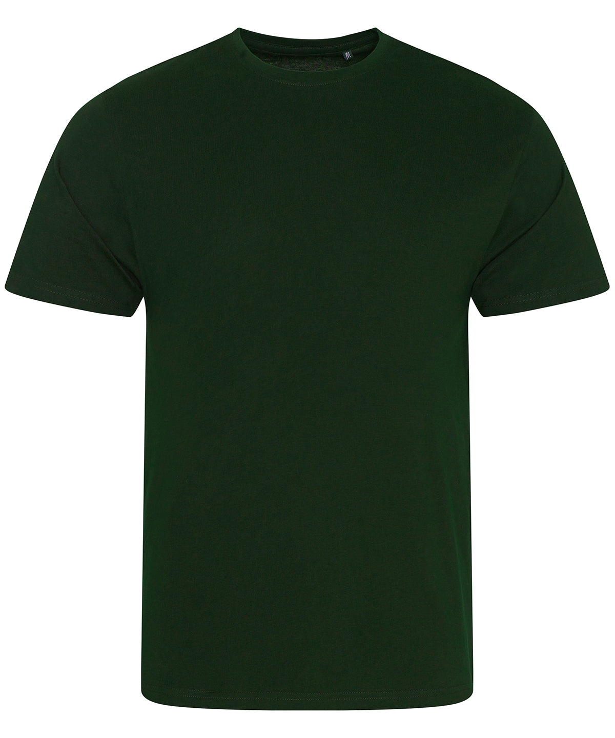 AWDis Ecologie Kids Cascade organic tee in Bottle Green, front view