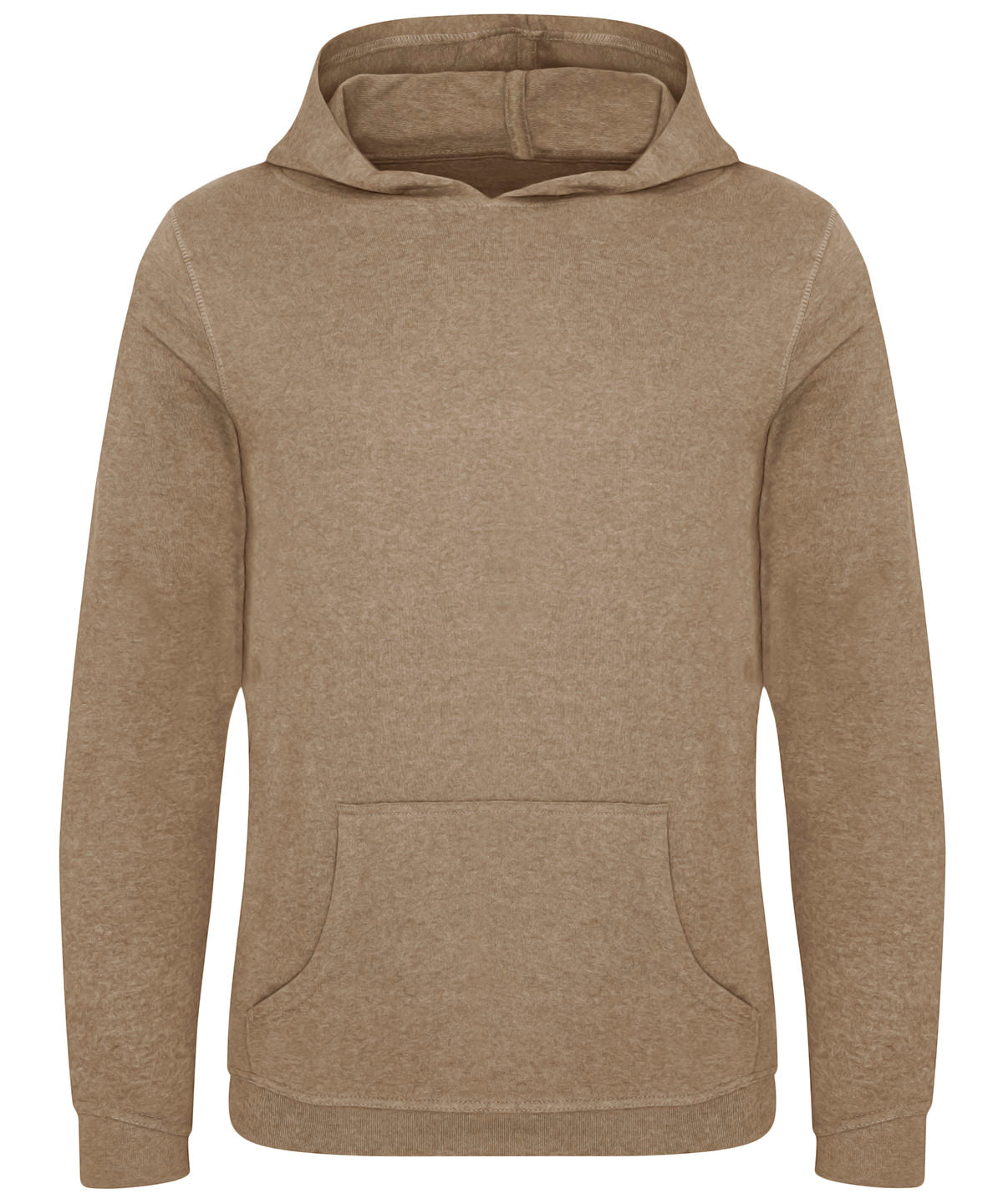 AWDis Ecologie Lusaka regen hoodie in Sand Dune, front view