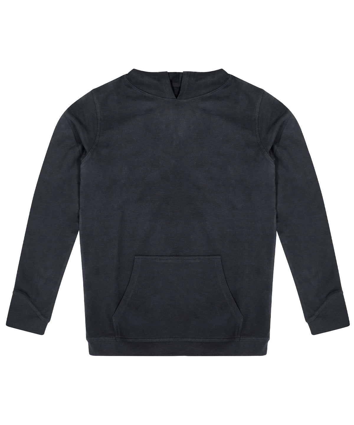 AWDis Ecologie Corcovado organic hoodie in Jet Black, front view