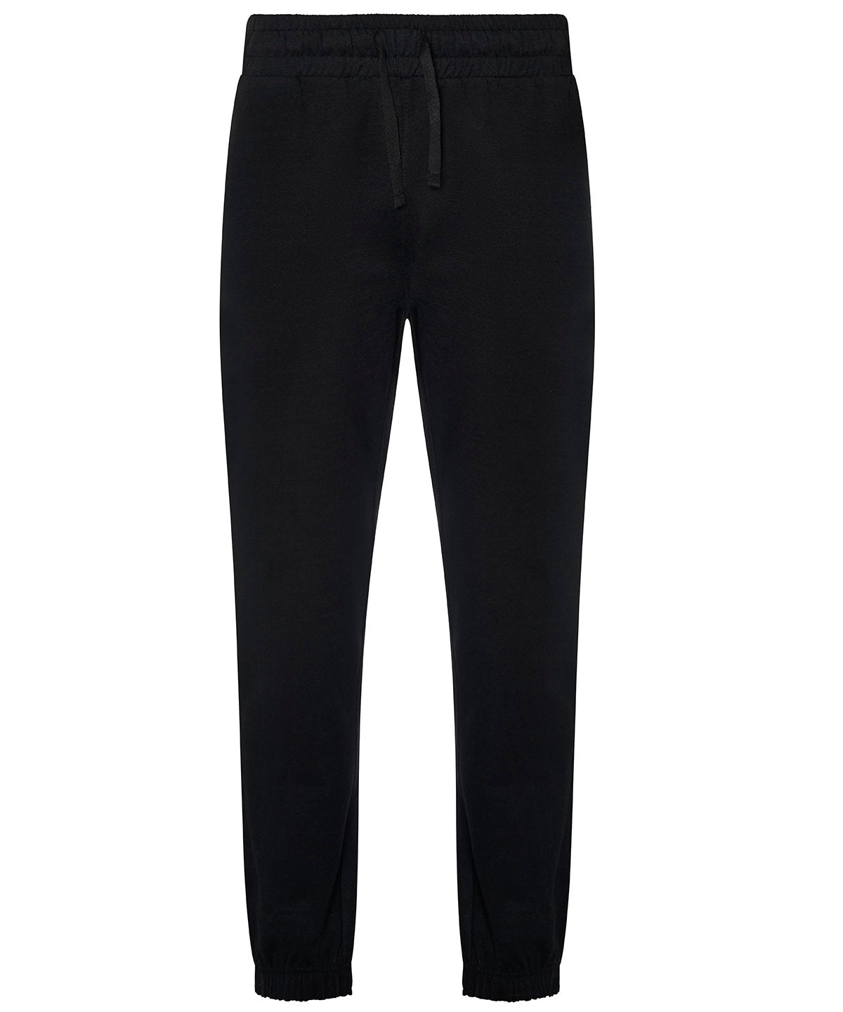 AWDis Ecologie Crater recycled jog pants in Black, front view