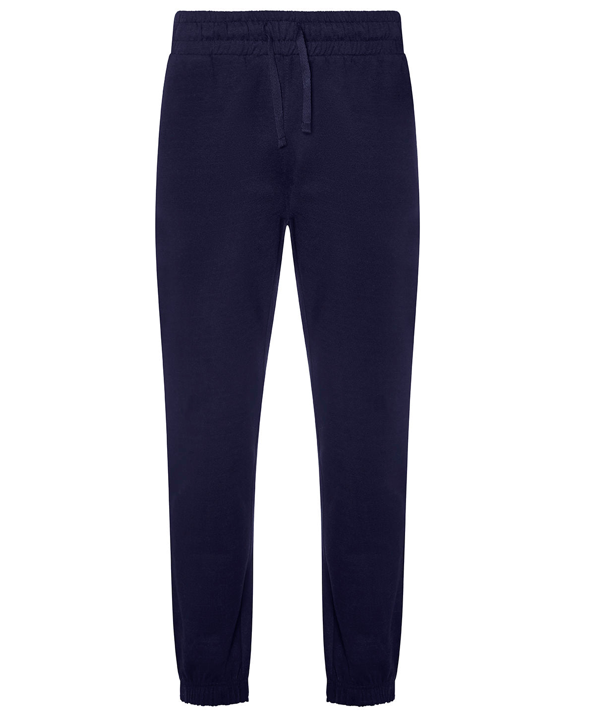 AWDis Ecologie Crater recycled jog pants in Navy, front view
