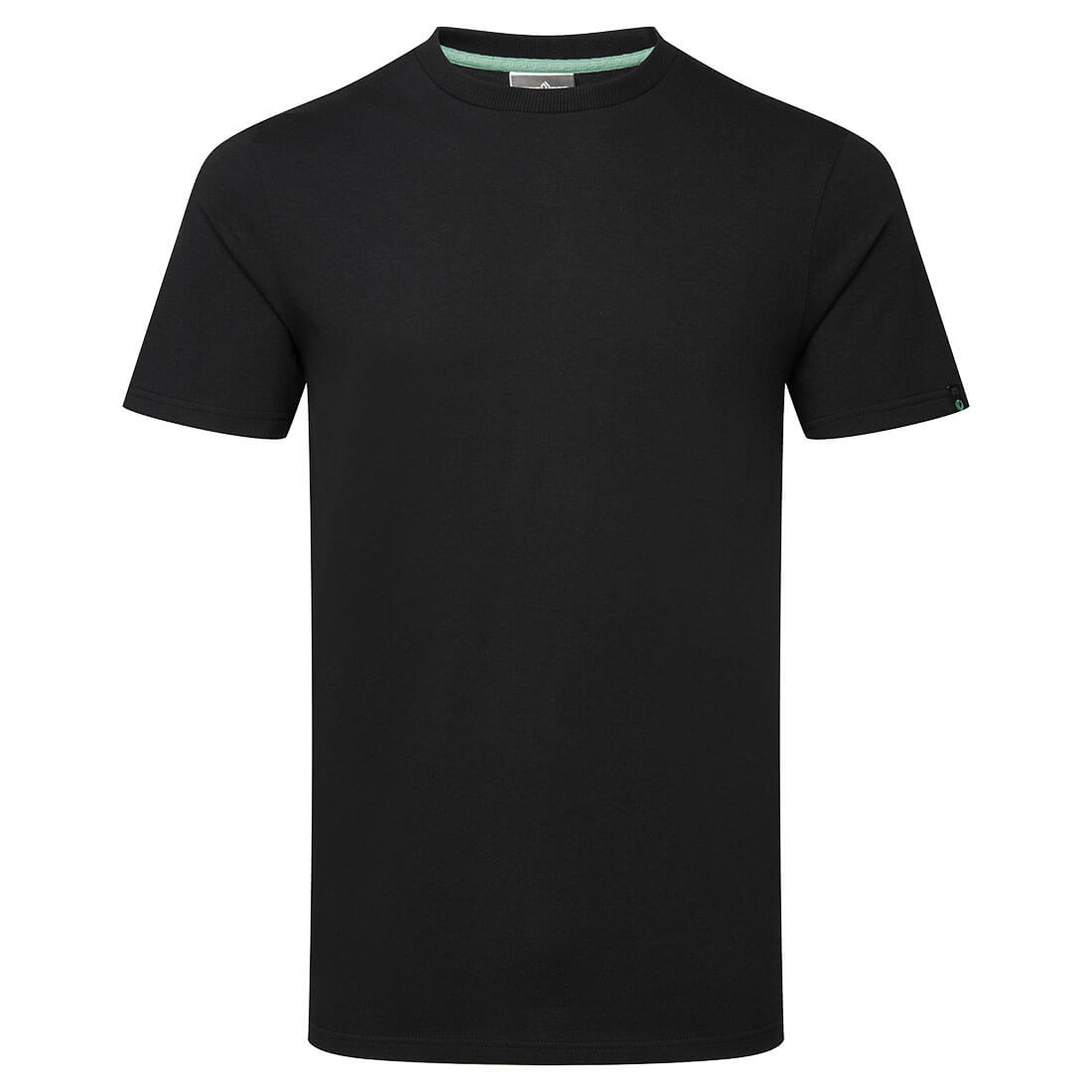 Portwest Cotton Recyclable T-Shirt S/S in Black, main product image