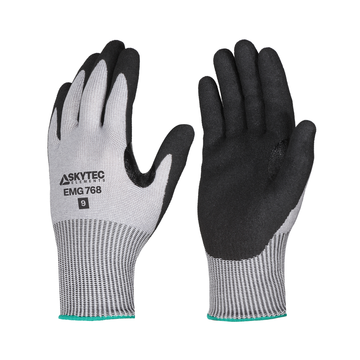 Skytec Elements EMG768 Cut F Sandy Nitrile Glove