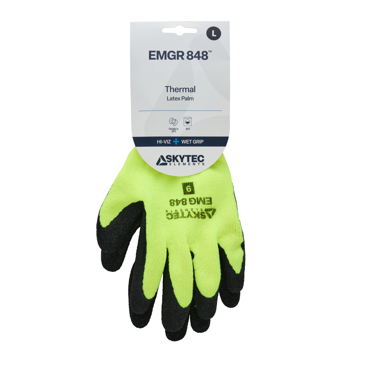 Skytec Elements EMGR848 Retail Acrylic Crinkle Latex Glove