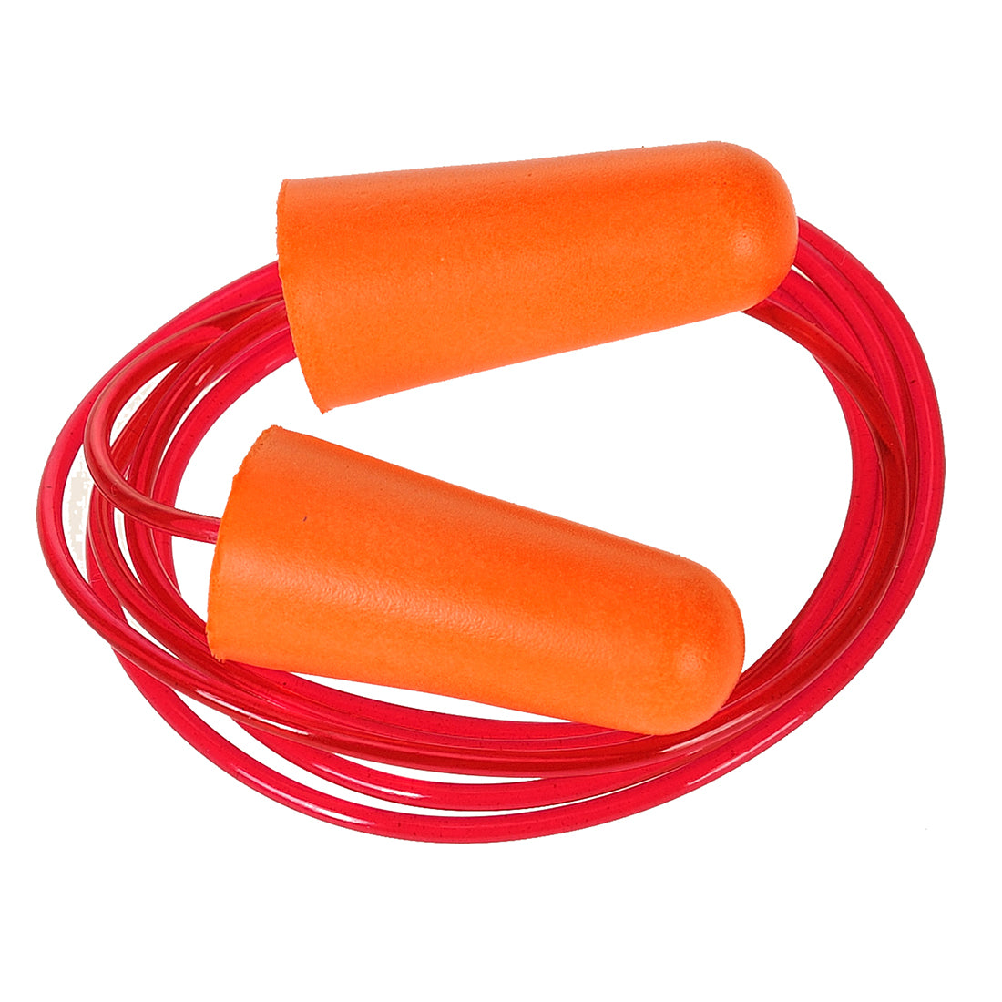Portwest Corded PU Foam Ear Plugs (200 Pairs) in Orange, main product image