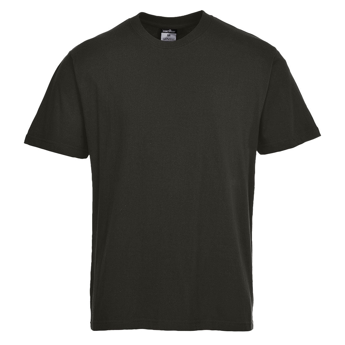 Portwest ES1 Essential T-shirt S/S in Black, main product image