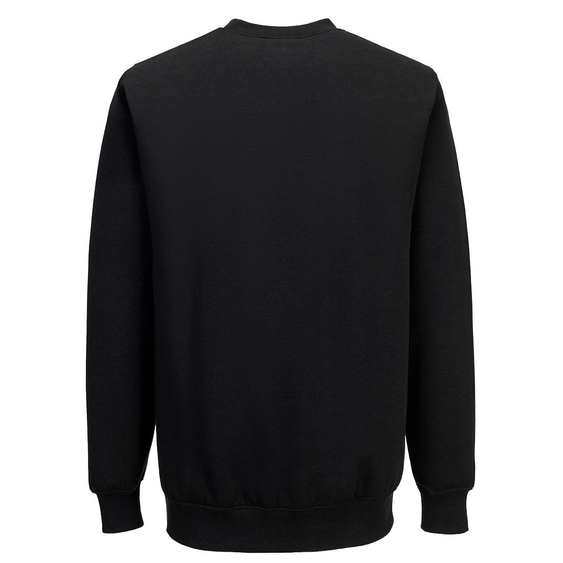 Portwest ES300 ES1 Essential Sweatshirt in Black, back view