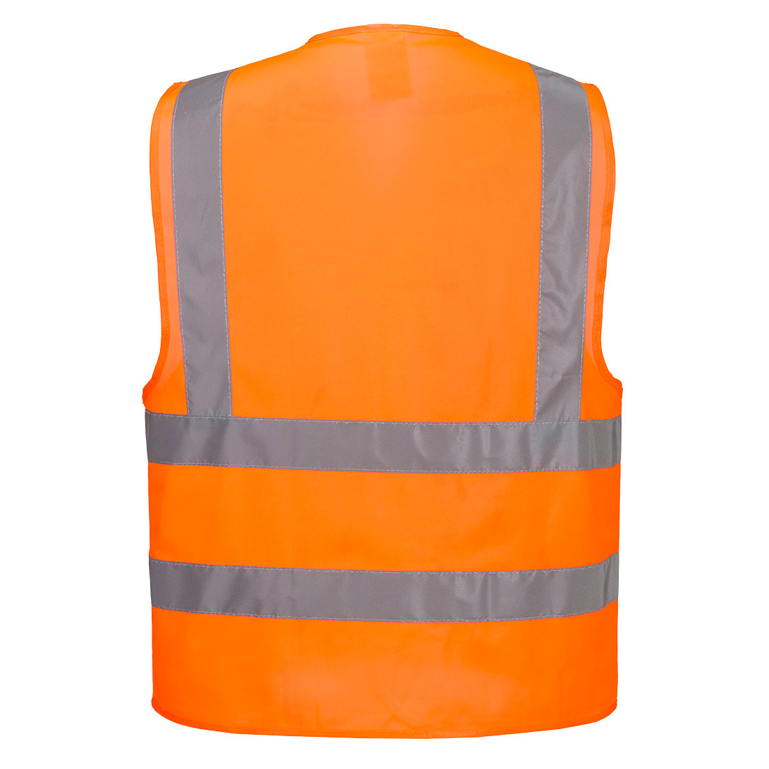 Portwest ES470 ES1 Essential Hi-Vis Band and Brace Vest in Orange, back view