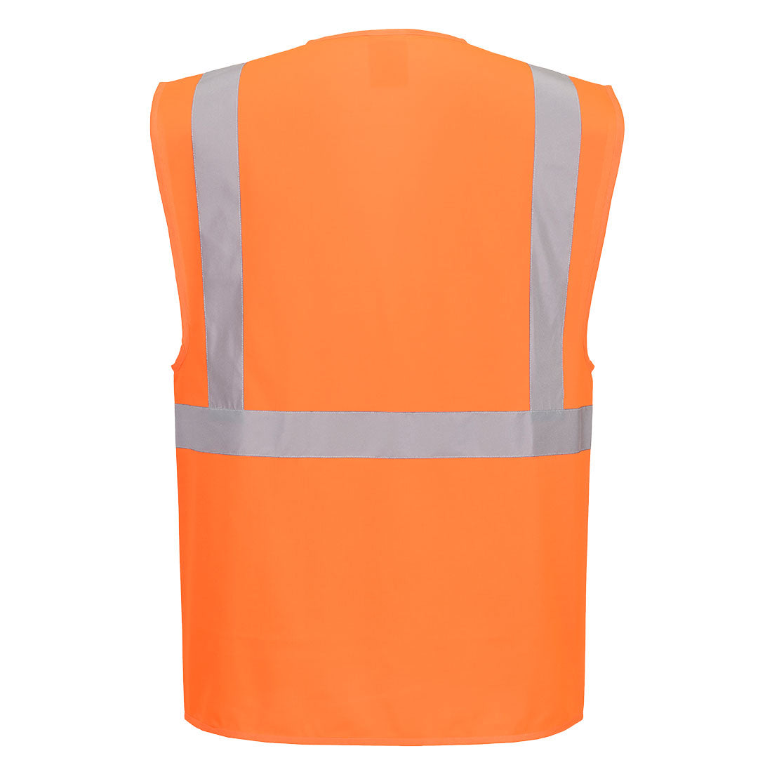 Portwest ES476 ES1 Essential Hi-Vis Executive Vest in Orange, back view