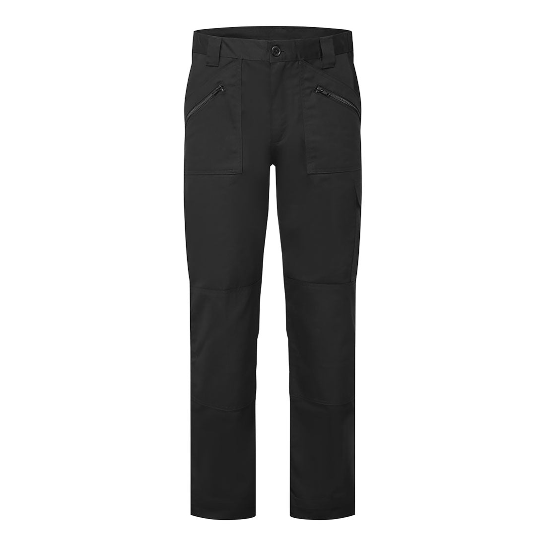Portwest ES1 Essential Action Trouser in Black, main product image