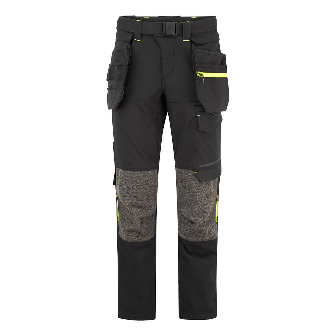 Portwest EV4 Water Repellent Holster Trousers in Black, main product image